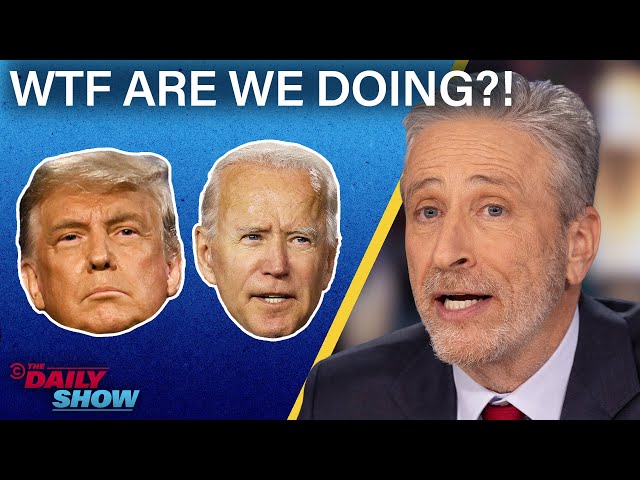 Jon Stewart Tackles The Biden-Trump Rematch That Nobody Wants | The Daily Show