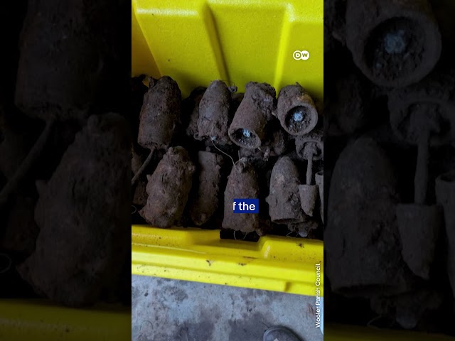 Over 170 World War Two bombs found under children's playground in England | DW News