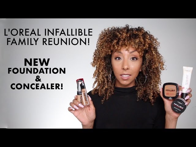 NEW L'Oreal Infallible Foundation & Concealer! | BiancaReneeToday