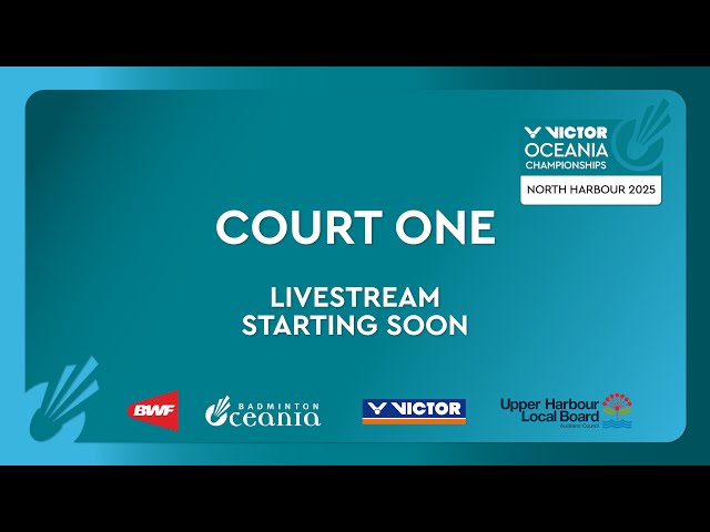 VICTOR Oceania Championships 2025 - Individuals - Fri 14 Feb - Court 1