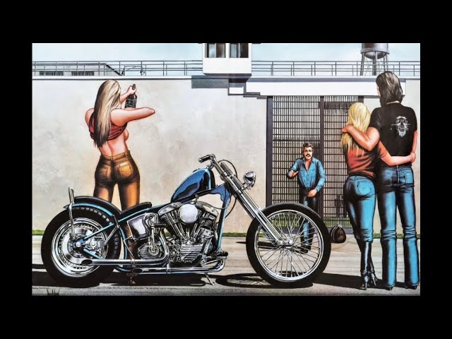 Billy Lane Top 25 Easyriders Artist David Mann Harley Chopper Art History With Legendary Keith Ball