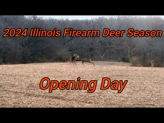 OPENING DAY! 2024 Illinois Firearm Deer Season