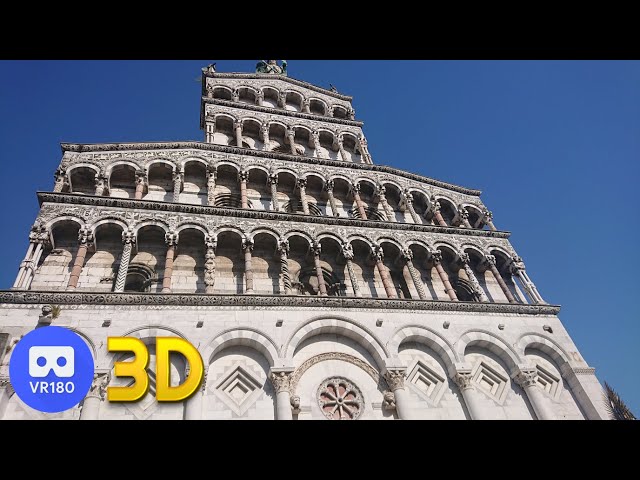 VR180 (3D) Visit Lucca in Italy