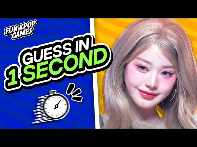 ⭐️GUESS THE KPOP SONG IN 1 SECOND - FUN KPOP GAMES 2025