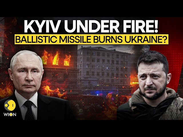 Russia-Ukraine War: Putin Strikes Kyiv With Deadly Ballistic Missile, Hours After Warning |WION LIVE