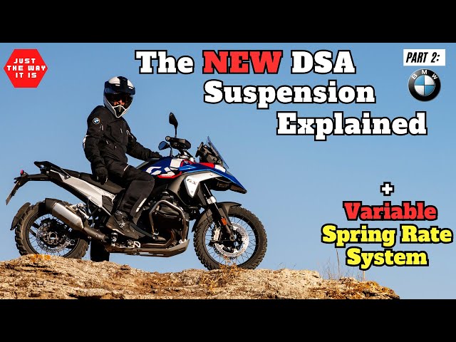 BMW R 1300GS DSA Suspension - Evo Telelever & Variable Spring Rate Explained. Forged Wheels on a GS?