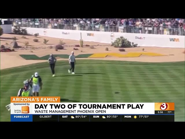 Crowd explodes for legendary hole-in-one at WM Phoenix Open