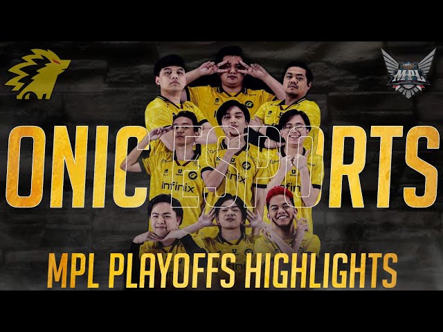 ONIC ESPORTS • MPL S12 PLAYOFFS HIGHLIGHTS