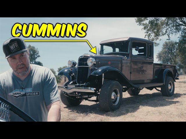 1934 4x4 Ford with a Cummins!