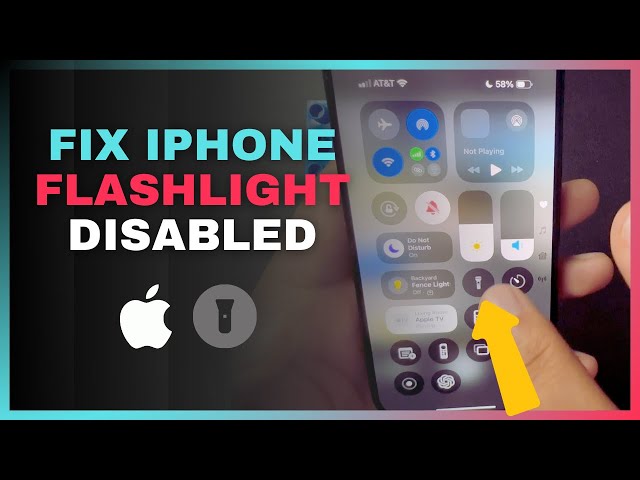 iPhone Flashlight Grayed Out? Here's Why