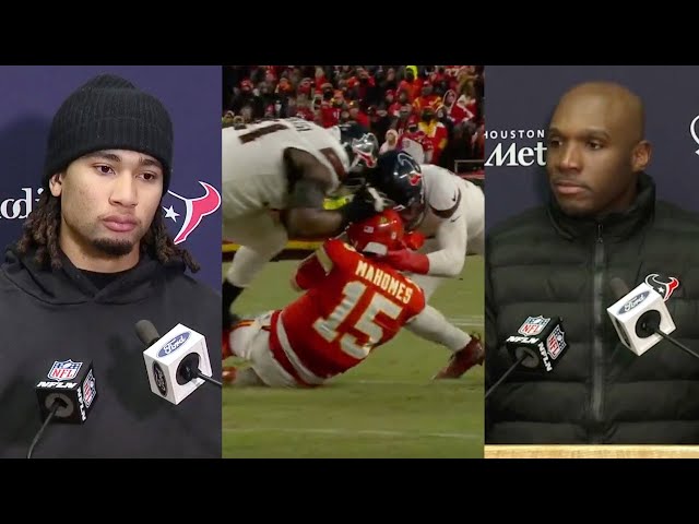 Texans Players HEATED & Accuse Refs Of RIGGING Game For Chiefs, Patrick Mahomes!