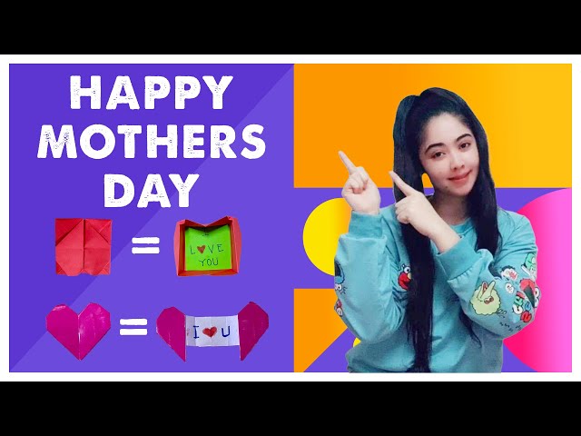 MOTHER'S DAY SPECIAL | ORIGAMI | PAPER FOLDING | YNEL CHANNEL