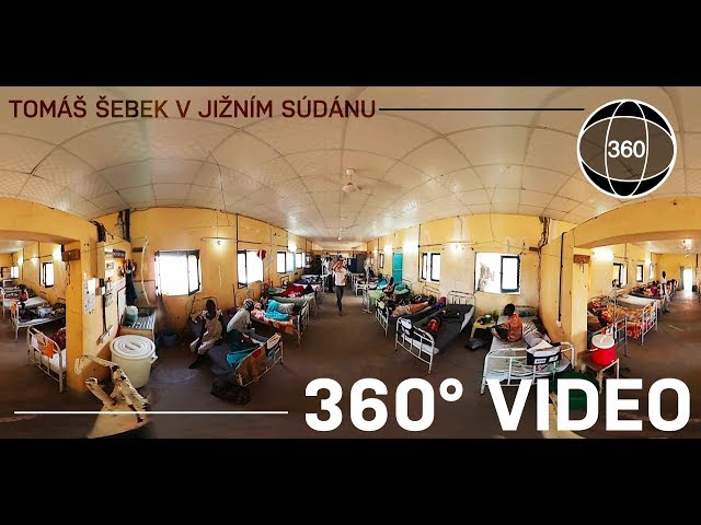 360° video: Tomáš Šebek v jihosúdánském Agoku