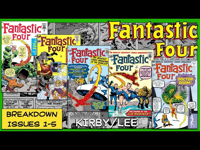 The Greatest Comics Ever? Fantastic Four Issues 1 to 5 - Geek Culture Explained