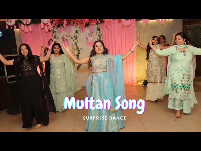 MULTAN SURPRISE DANCE PERFORMANCE | Mannat Noor | Best Wedding Performance by Bridesmaids