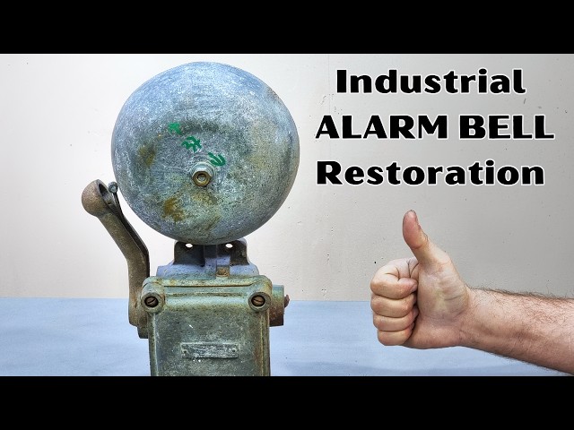 Industrial Alarm Bell Restoration - What Memories Does This Ring For You?