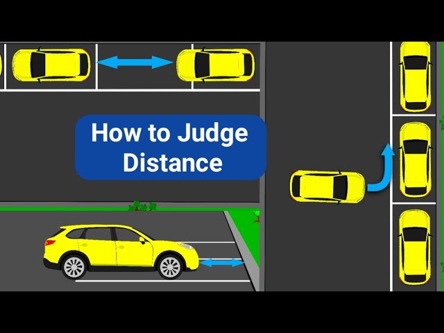 How to Judge Distance/When Parking,Turning/How to Park/#Parking #Drivingtips