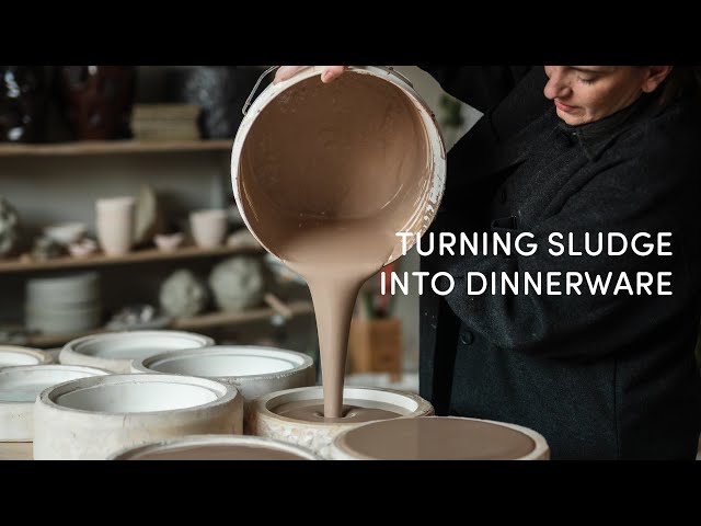 How a Ceramicist is Turning Sludge and Waste into Dinnerware