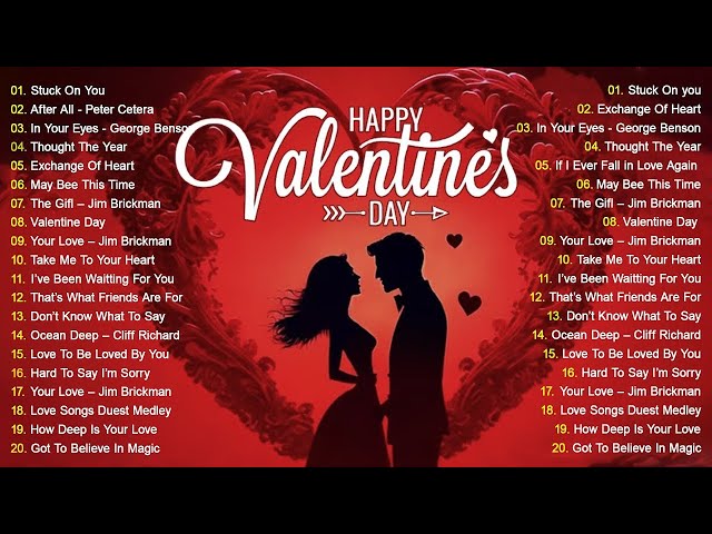 Best Old Love Songs 2025 💗💗 Best Romantic Love Songs About Falling In Love 💗💗 Best Valentine's Songs