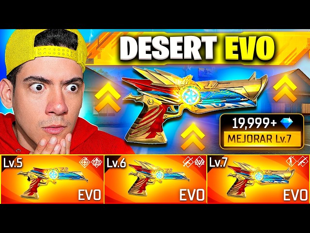 CONSEGUI LA NUEVA DEAGLE EVOLUTIVA CON 1500 DIAMANTES en FREE FIRE 😱 - TheDonato