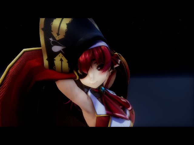 MMD VR180 / 호쇼 마린(Houshou Marine) - Hip Sway