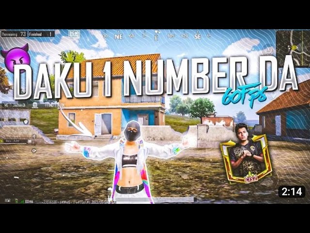 Daku No.1|BGMI Montage| Rohan Gaming OnePlus,9R,9,8T,7T,7,6T.8.N105G,N100.Nord.5T.Never Setle