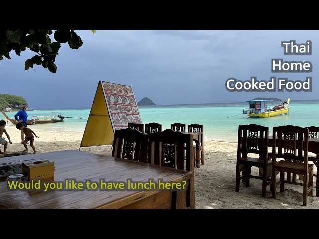 Authentic Thai Recipes - Home cooked meal in a tranquil location by the sea