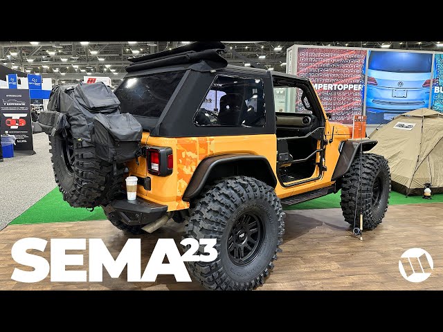 MORE NEW Jeep Stuff and Overland Gear at SEMA 2023 - DAY 2