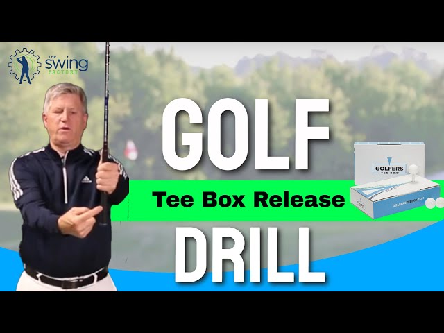 Releasing The Club At Impact - Golfers Tee Box Drill