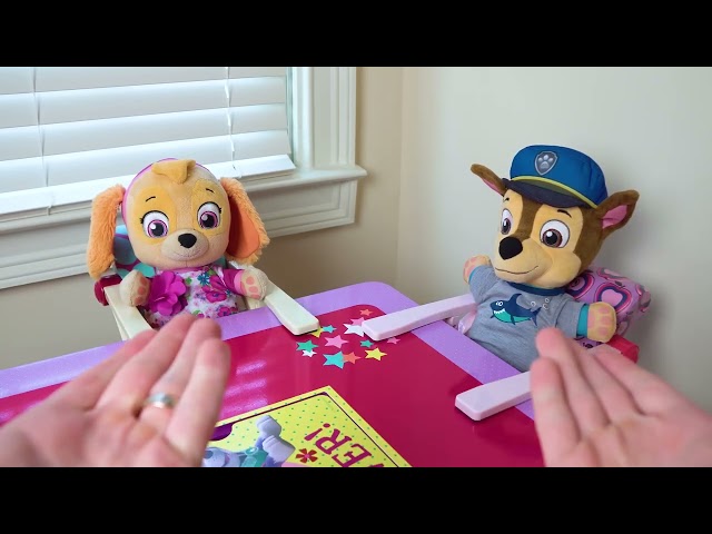 Video Educativo para Niños  Juguetes Paw Patrol Skye y Chase!!!