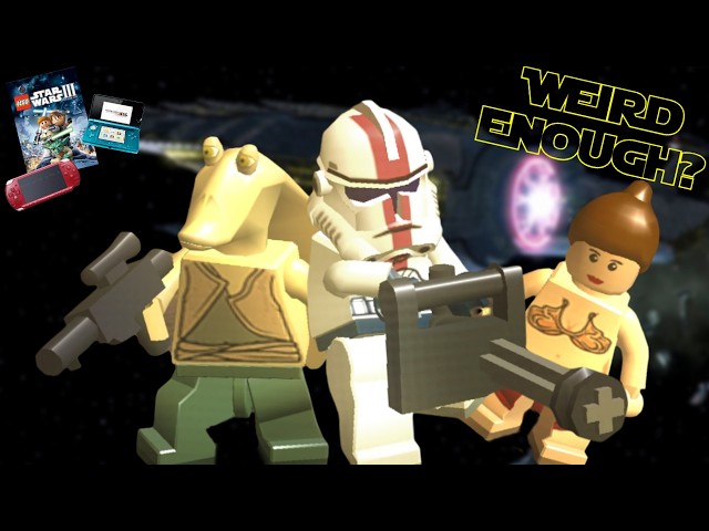 Lego Star Wars III's WEIRD handheld port (Nintendo DS, PSP, and Nintendo 3DS)