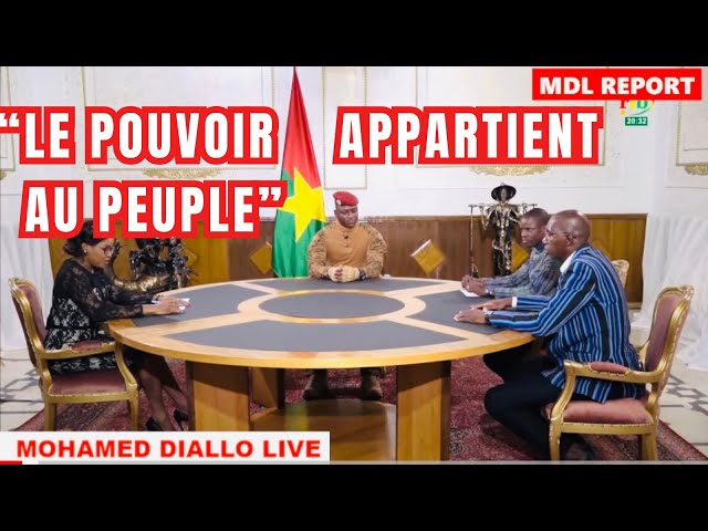 MDL NEWS- IBRAHIM TRAORÉ EN FACE DU PEUPLE BURKINABÉ- LE BILAN- Merci RTB