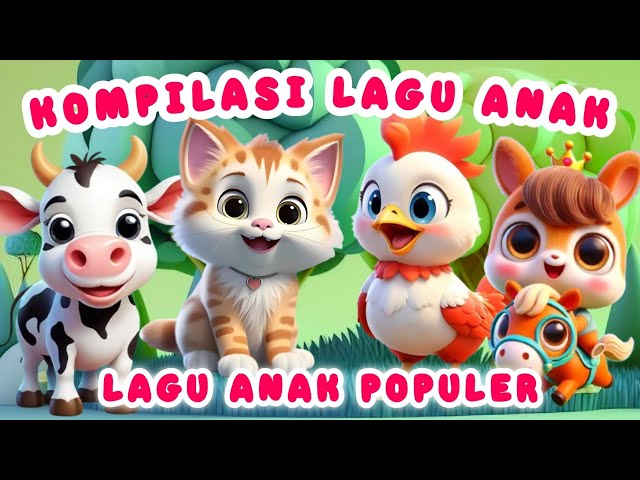 ANAK KUCING MEONG MEONG - SUARA HEWAN - KALAU KAU SUKA HATI - ANAK AYAM PIYIK PIYIK | OliKids