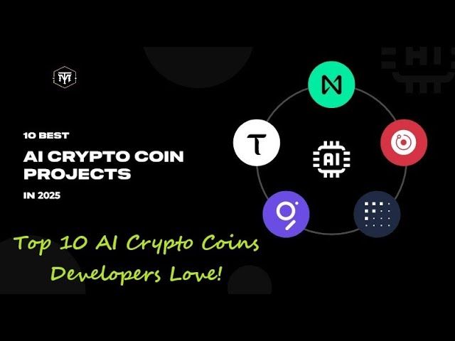 Top 10 AI Crypto Coins Developers Love!