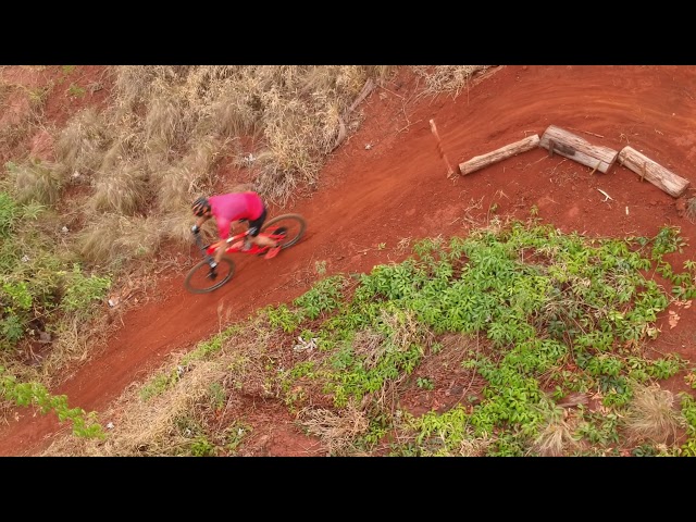 XCO AGUAI 2021 - Alguma imagens do treino com drone.