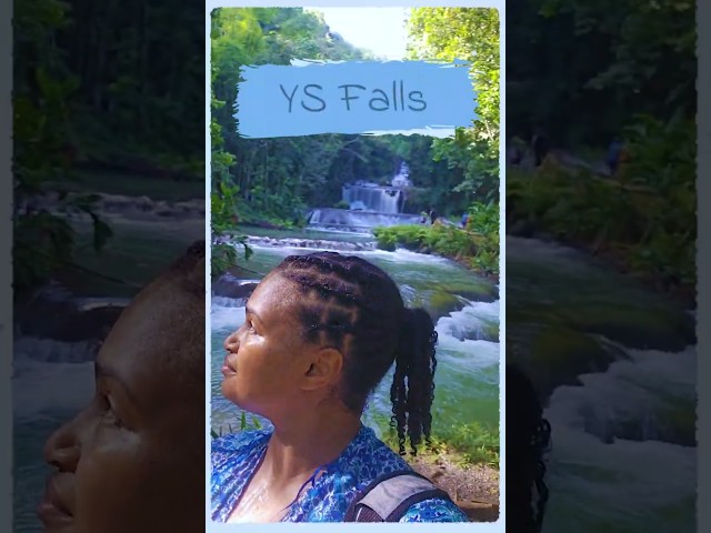 Spend the day with me at YS Falls, St Elizabeth #jamaica #vlog #vlogs #waterfall