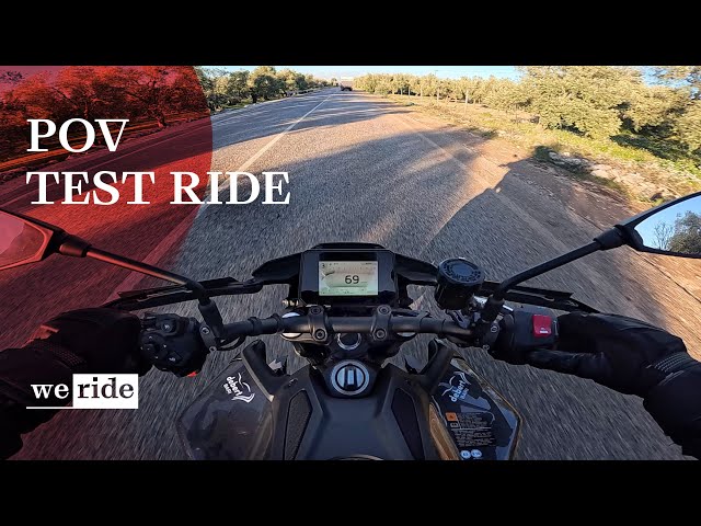 Yamaha MT-09 Y-AMT 2025 | POV Test Ride