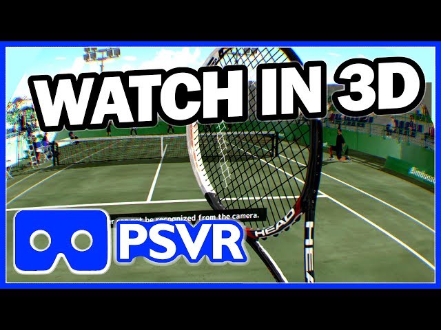 Dream Match Tennis VR gameplay