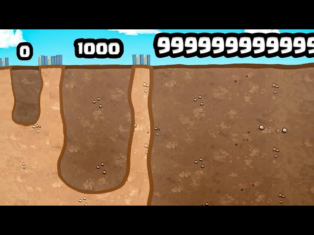 Digging a MAX LEVEL HOLE