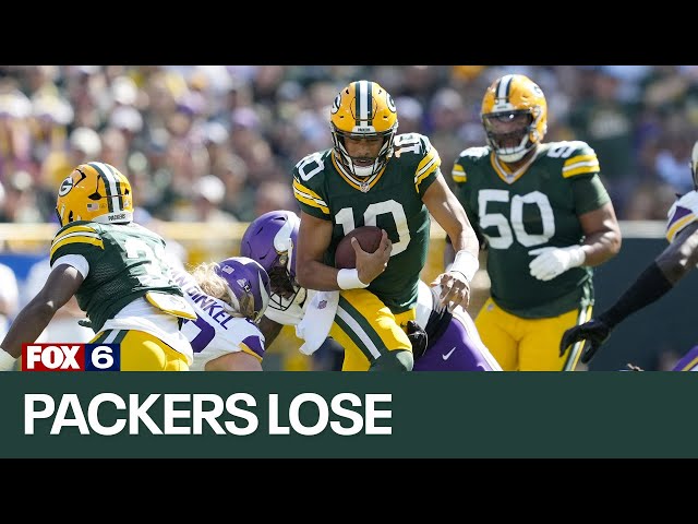 Packers lose to Vikings at Lambeau | FOX6 News Milwaukee