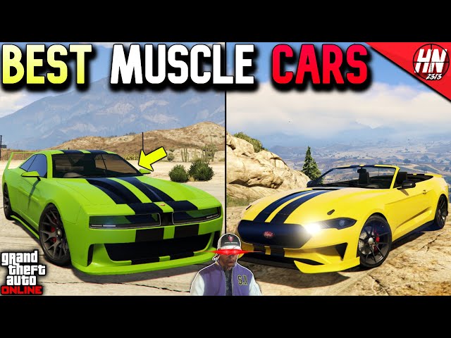 Top 10 BEST Muscle Cars In GTA Online!