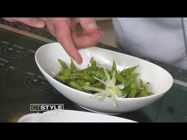 In The Kitchen: Chef Mark Vecchitto cooks up blistered edamame