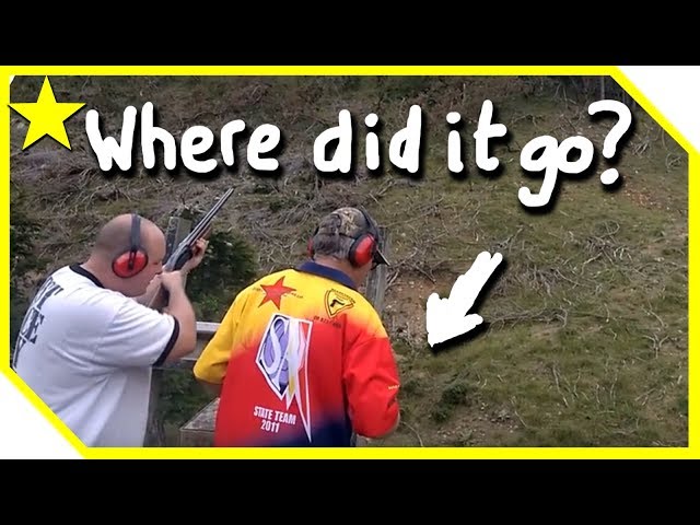 Clay thrower epic fail at rifle range (Cable Bay New Zealand)