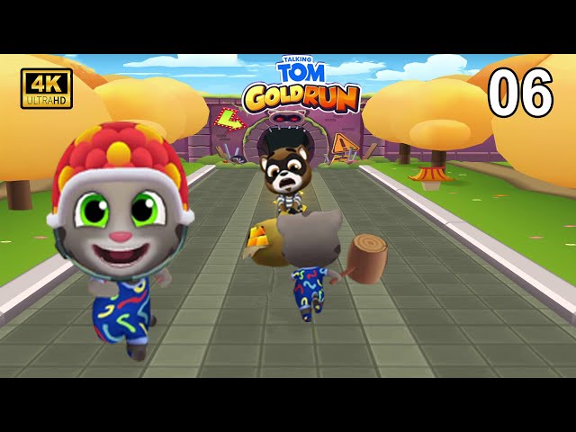 Talking Tom Gold Run Update Snake Off Boss Fight | 4K Part 06 (FHD) Fullscreen