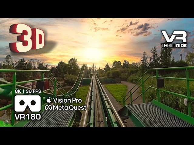 Booster Bike 8K 3D VR180: A Mind-Blowing Motorcycle Epic VR Roller Coaster Experience Apple Vision