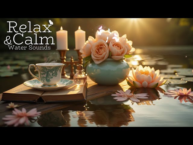 Relaxing Water Music for Stress Relief 🌿 Healing of the Mind • Relieve Anxiety