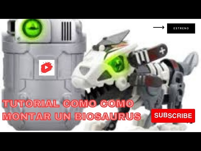 ¡Conoce al Biosaurus, el juguete más divertido del mundo prehistórico! Tutorial completo.