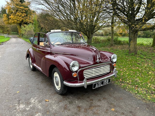 1961 Morris Minor Convertible NOW SOLD with Robin Lawton  Vintage & Classic Cars