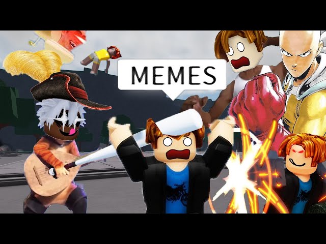 ROBLOX Strongest Battlegrounds Funny Moments (MEMES) 💪 3