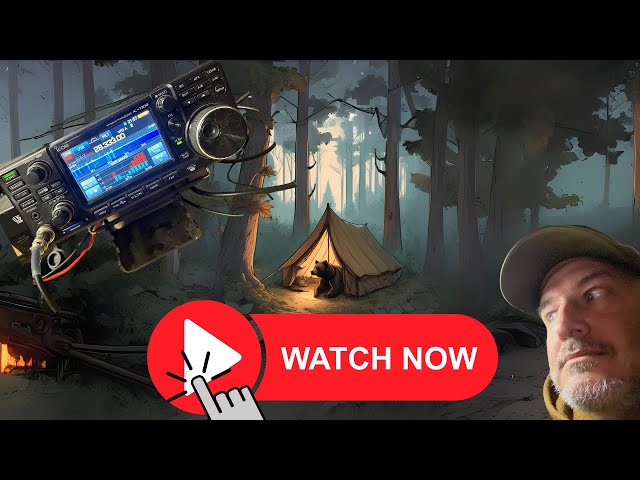 REMOTE HF RADIO WHILE CAMPING  #pota #best #viralvideo